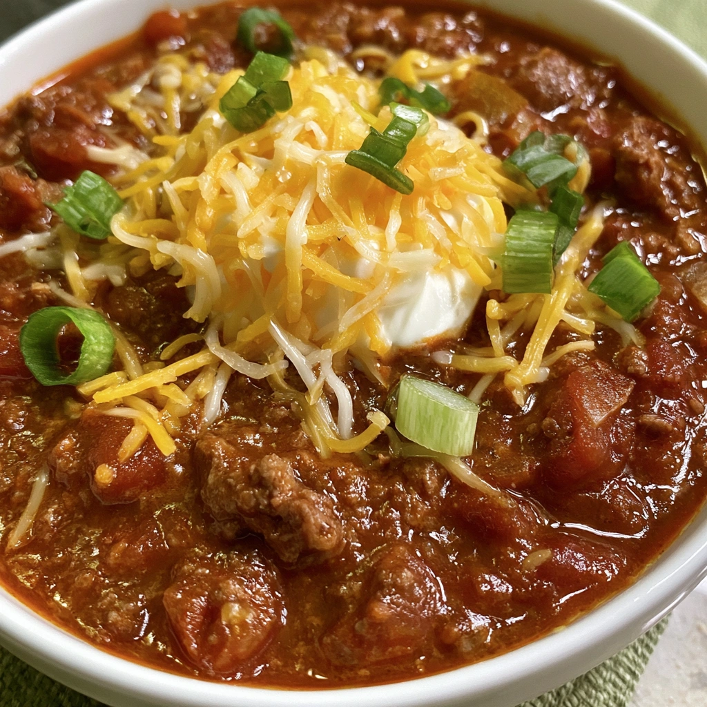Easy Homemade Chili