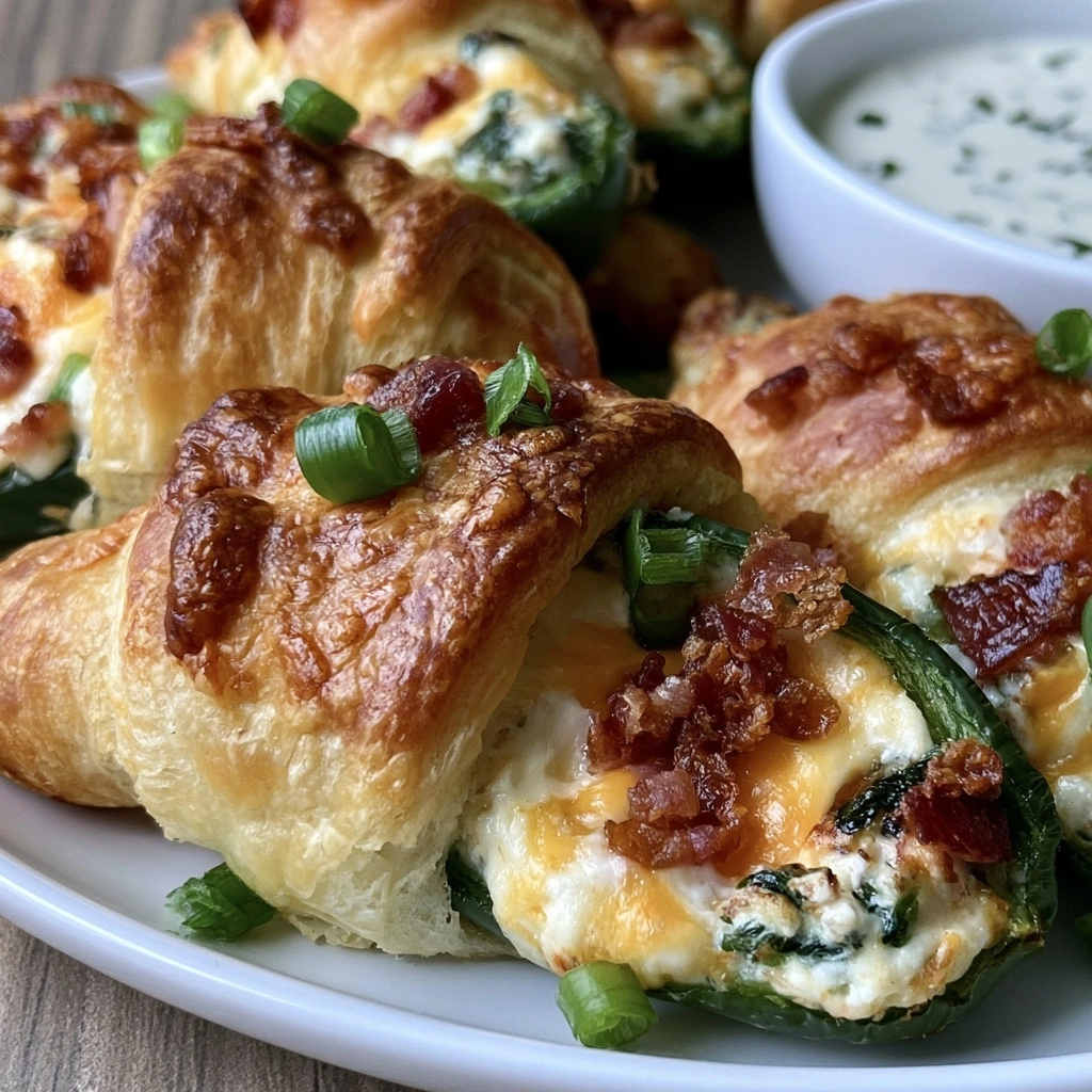 Jalapeño Popper Crescent Rolls