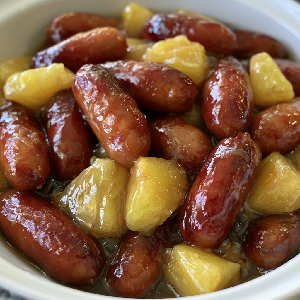 Pineapple Brown Sugar Lil Smokies