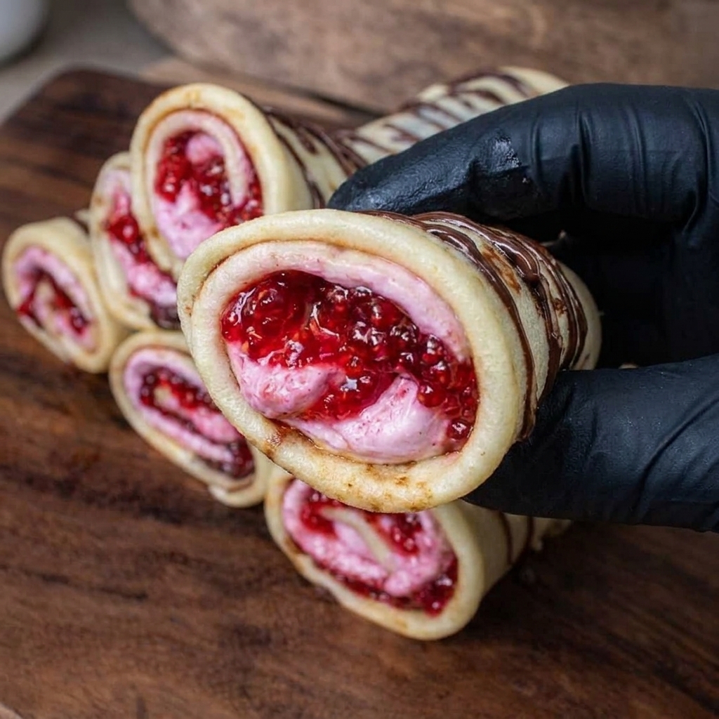 Strawberry Cheesecake Crepes