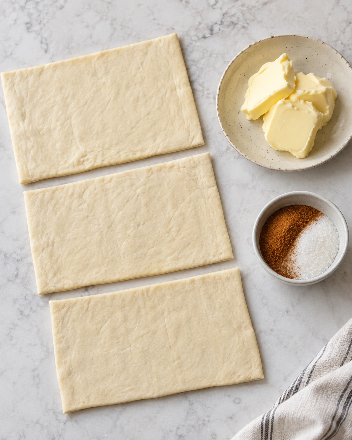 Exact measured ingredients for Cruffin