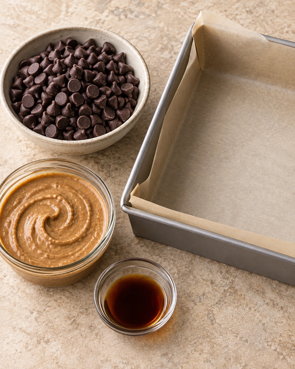 Exact measured ingredients for Sugar Free Fudge