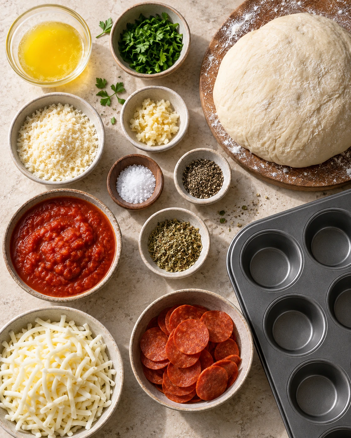 Exact measured ingredients for Pizza Puffs – Little Caesars Copycat