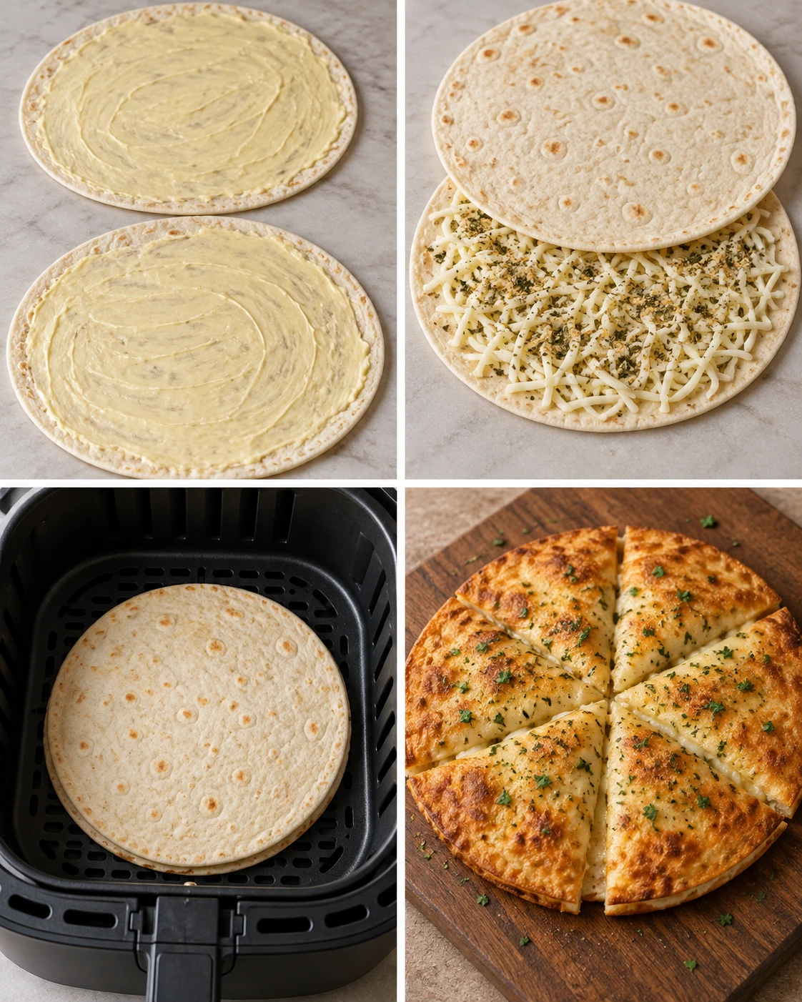 Four chronological preparation stages for undefined
