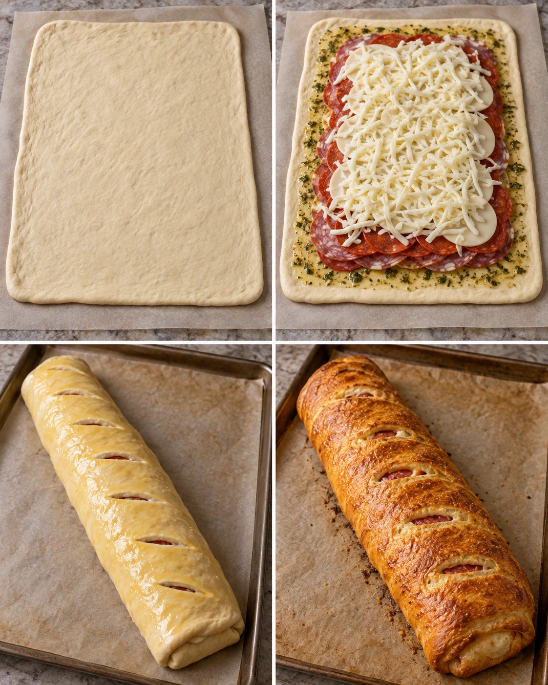 Four chronological preparation stages for undefined