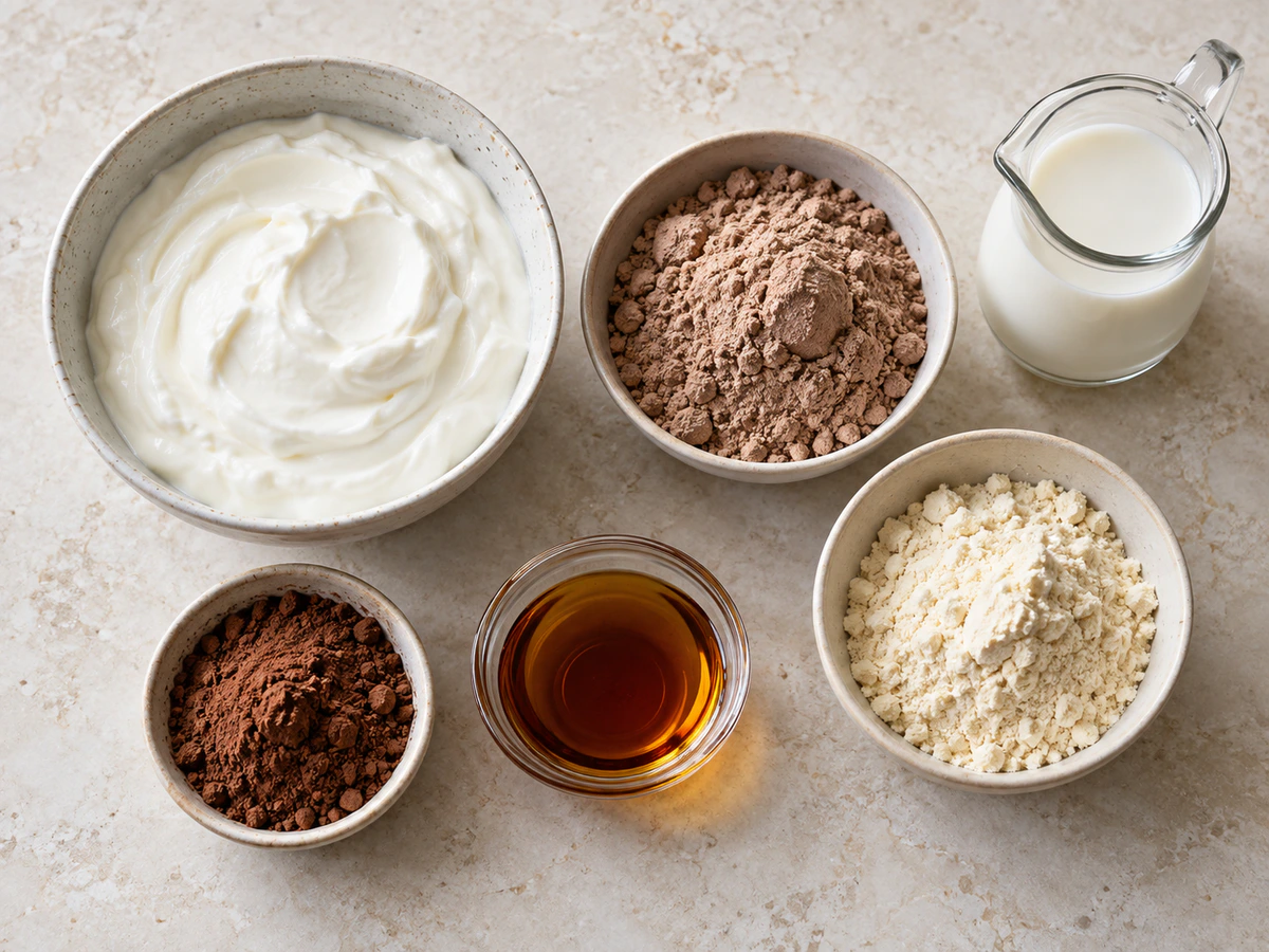 Exact measured ingredients for Protein Pudding