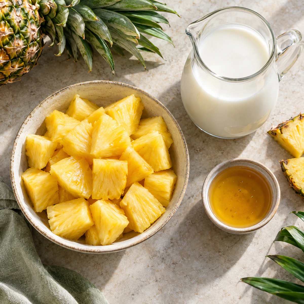 Exact measured ingredients for Ninja Creami Dole Whip