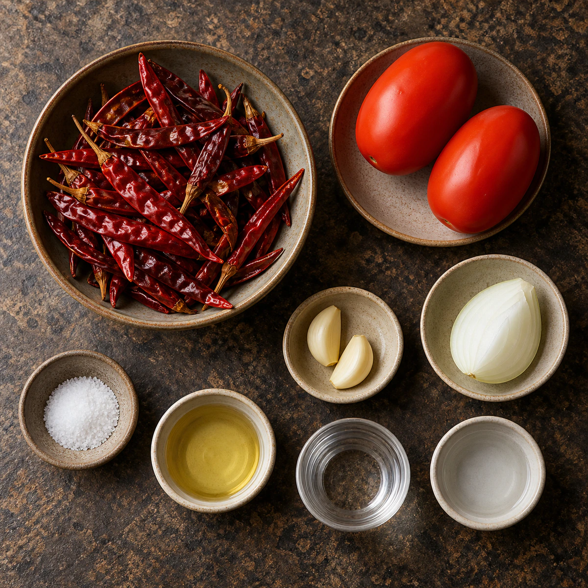 Exact measured ingredients for Smoky Mexican Hot Sauce