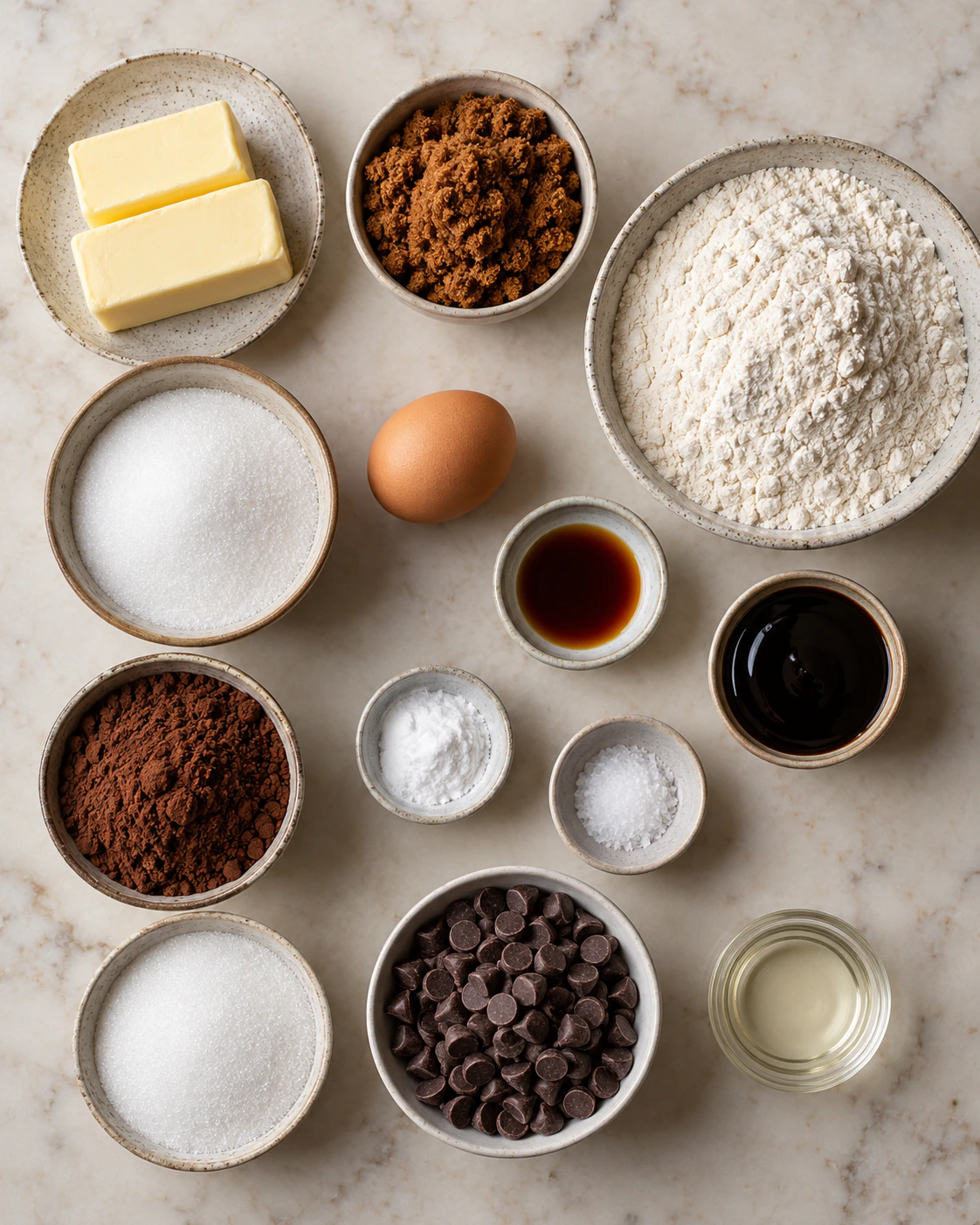 Exact measured ingredients for Quick Chocolate Treat