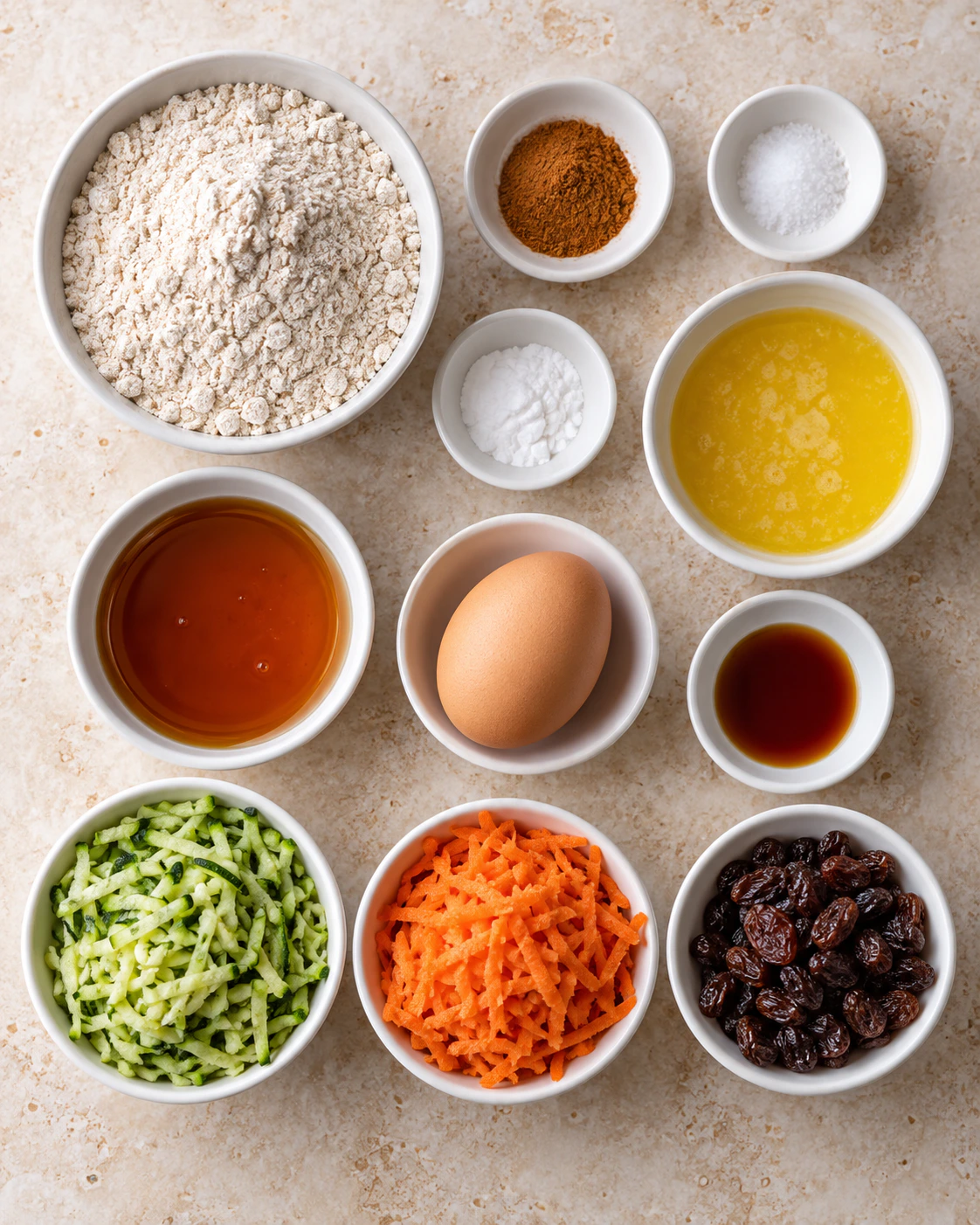 Exact measured ingredients for Healthy Little Bites