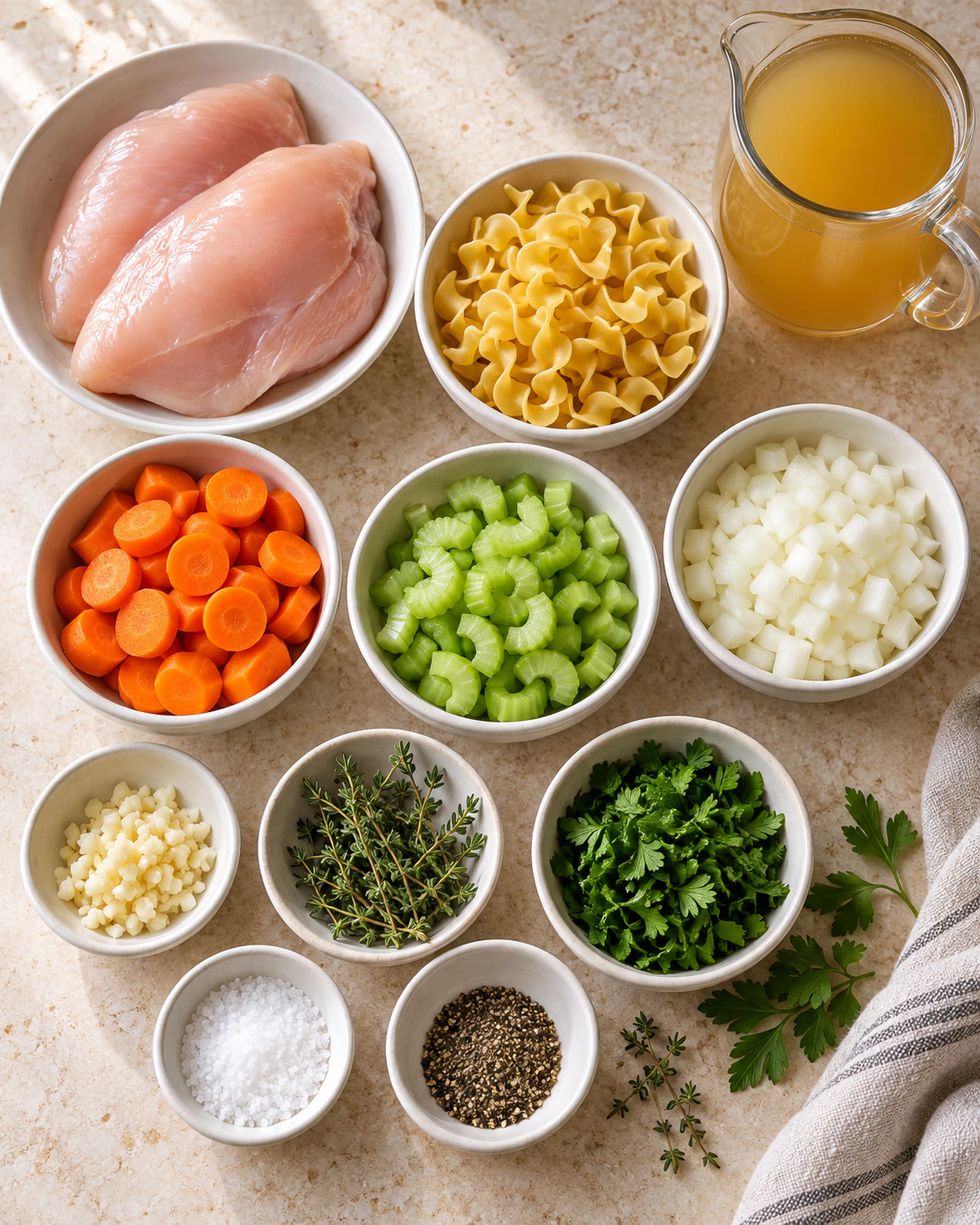 Exact measured ingredients for Cozy Comfort Classic