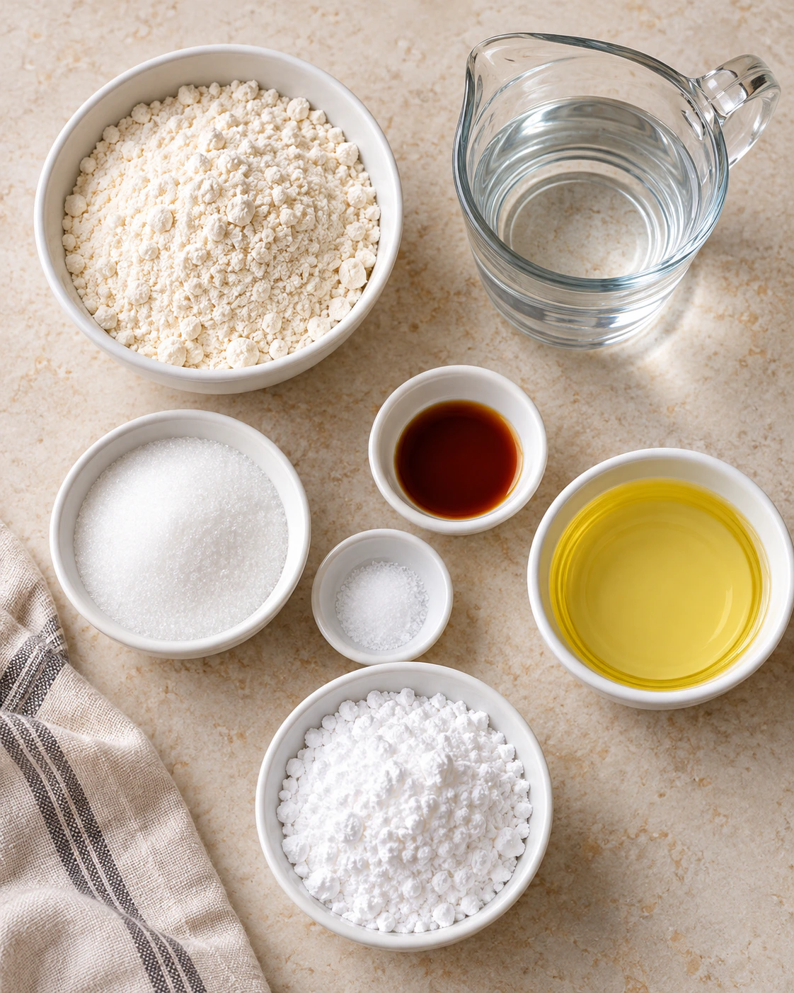 Exact measured ingredients for Fair Food at Home