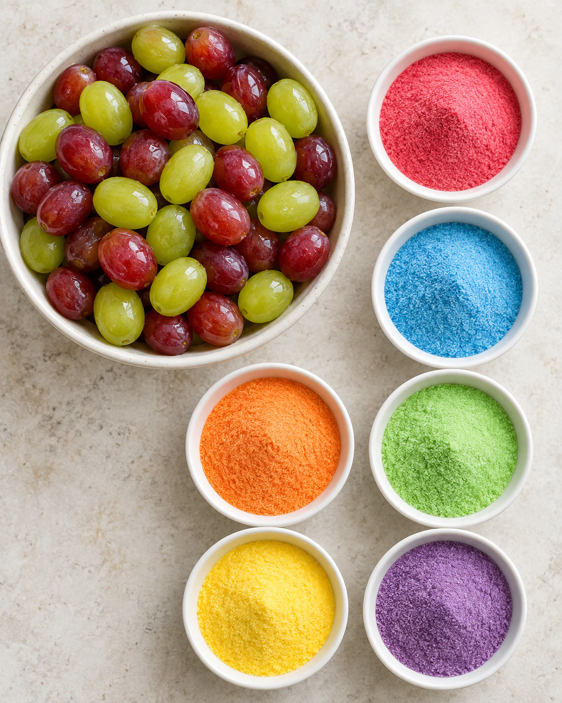 Exact measured ingredients for Easy 2-Ingredient Sweet Grapes