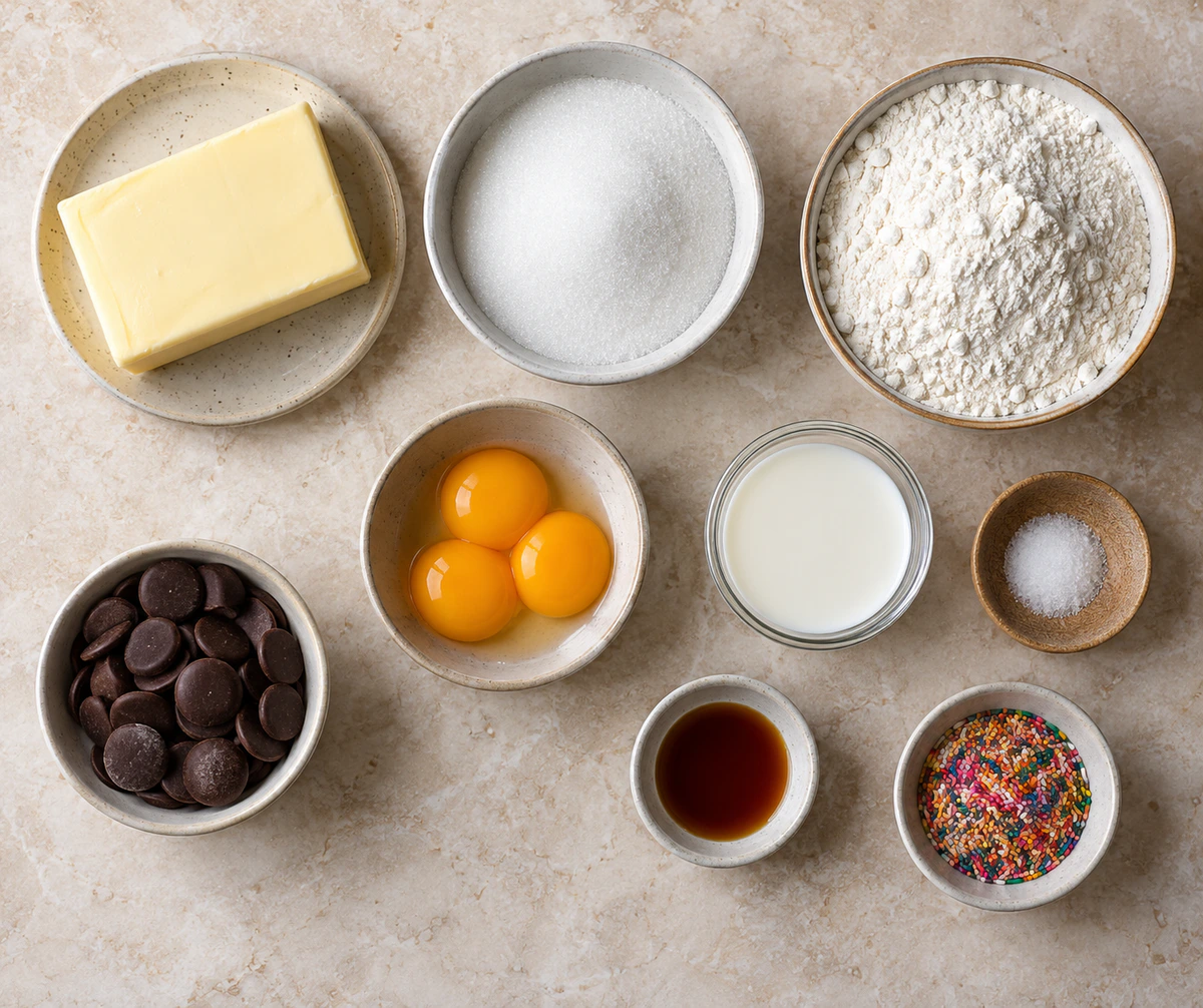 Exact measured ingredients for Sweet Holiday Classic