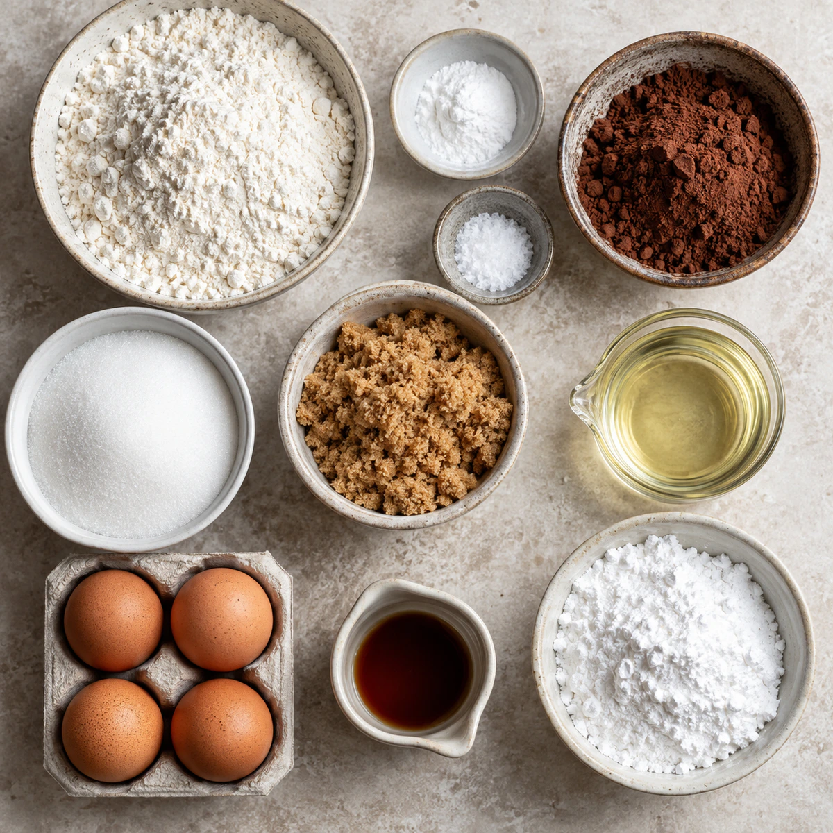 Exact measured ingredients for Classic Holiday Treats