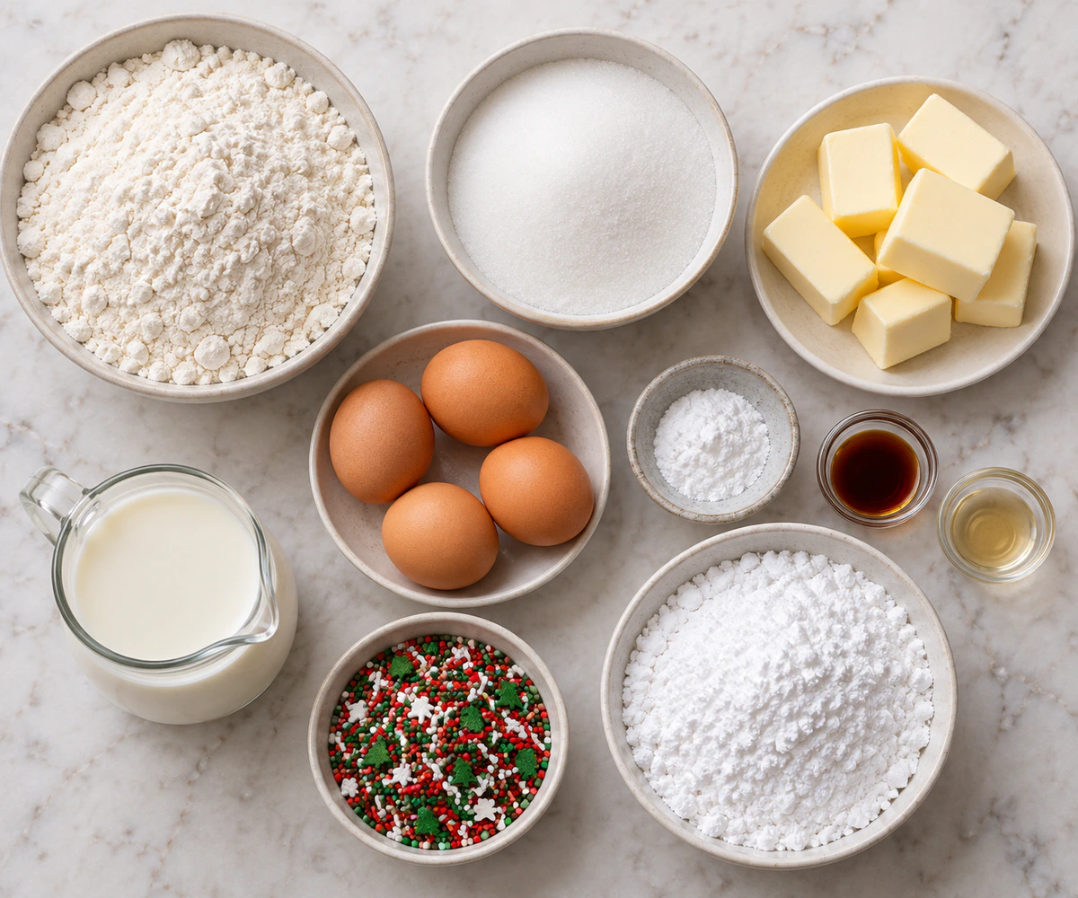 Exact measured ingredients for Sweet Holiday Tradition