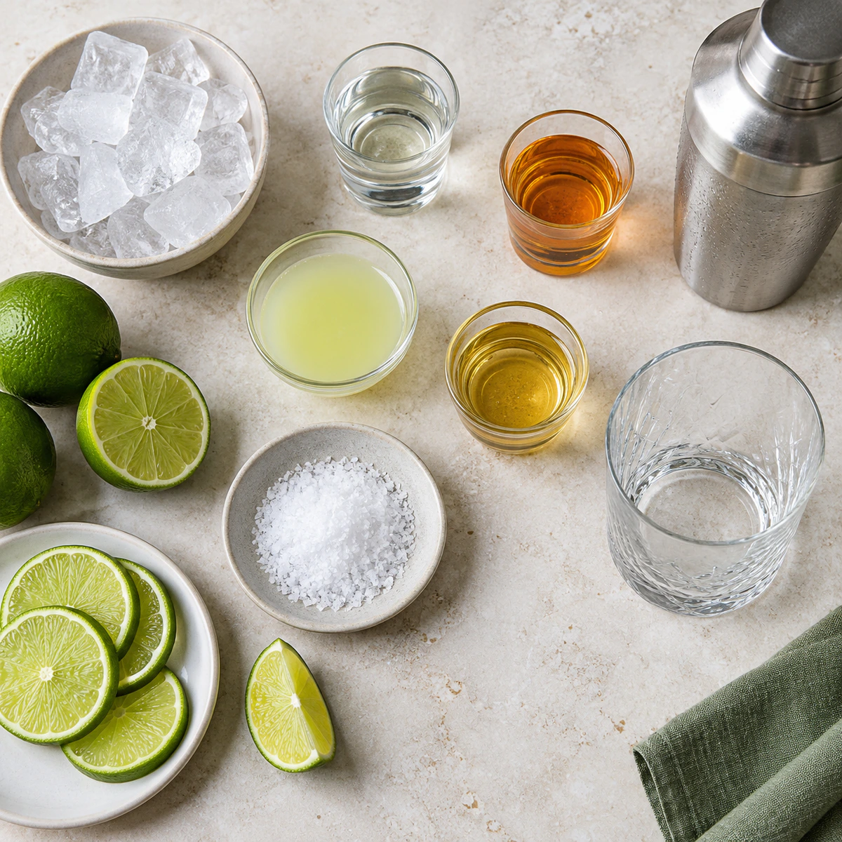 Exact measured ingredients for Perfect Party Drink