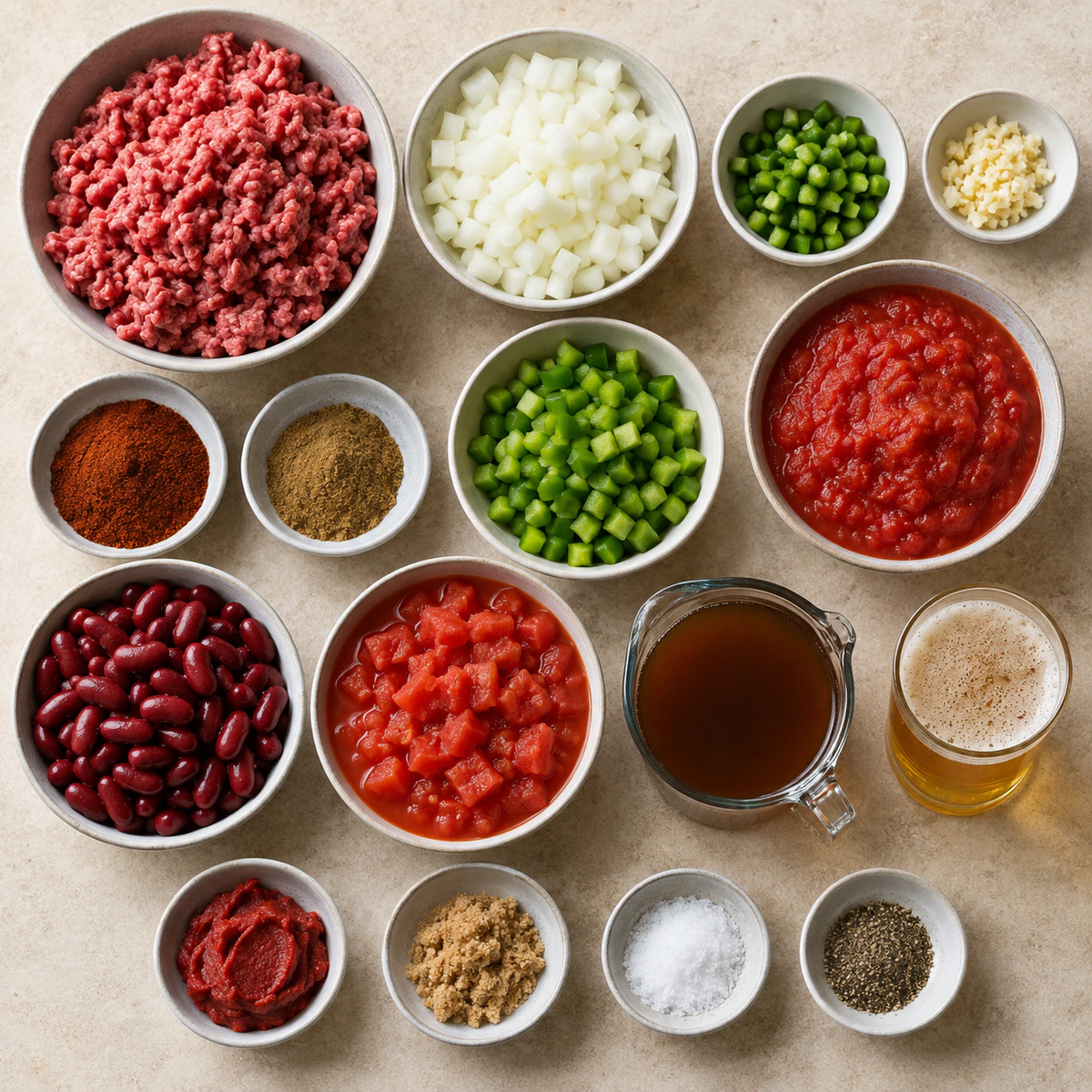 Exact measured ingredients for Classic Comfort Food