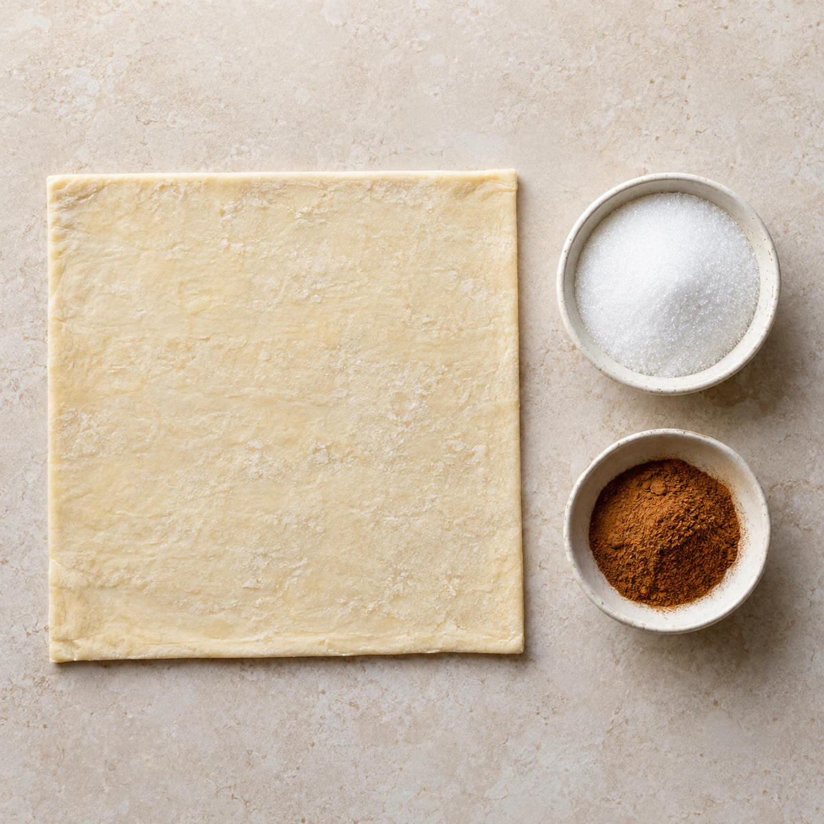 Exact measured ingredients for Sweet Crunchy Sugar Cookies