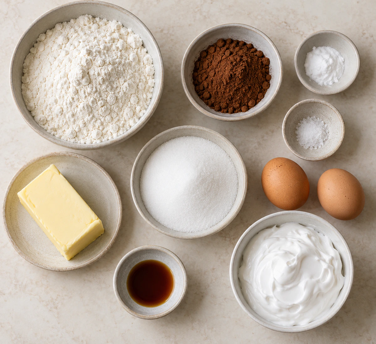 Exact measured ingredients for Marshmallow Swirl Cookies