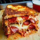 Pepperoni Pizza Grilled Cheese