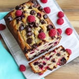 Raspberry Dark Chocolate Banana Bread