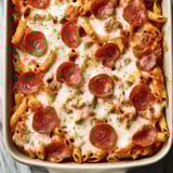 Pizza Pasta Bake