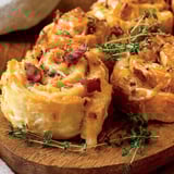Baked Turkey and Cheese Rolls