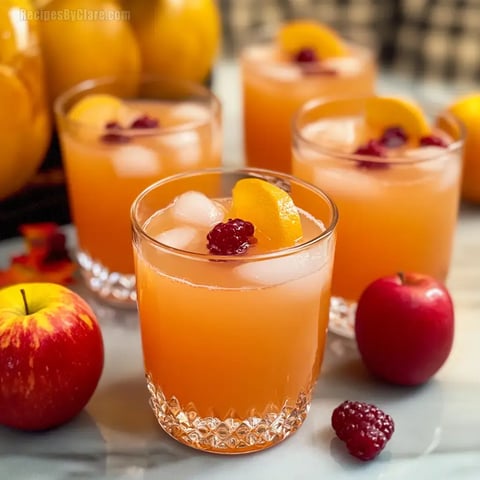 Thanksgiving Punch - Cranberry & Orange Bliss