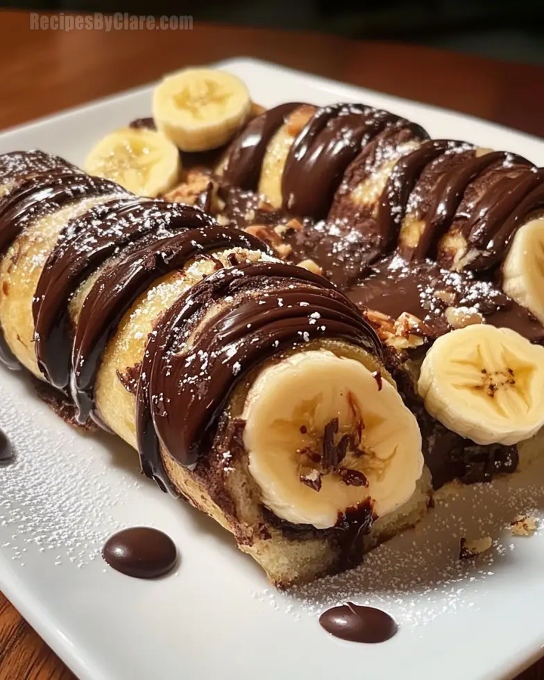 Banana Chocolate Heaven Roll