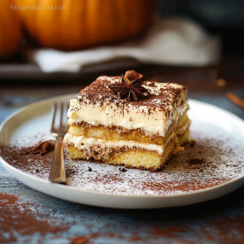 Pumpkin Tiramisu