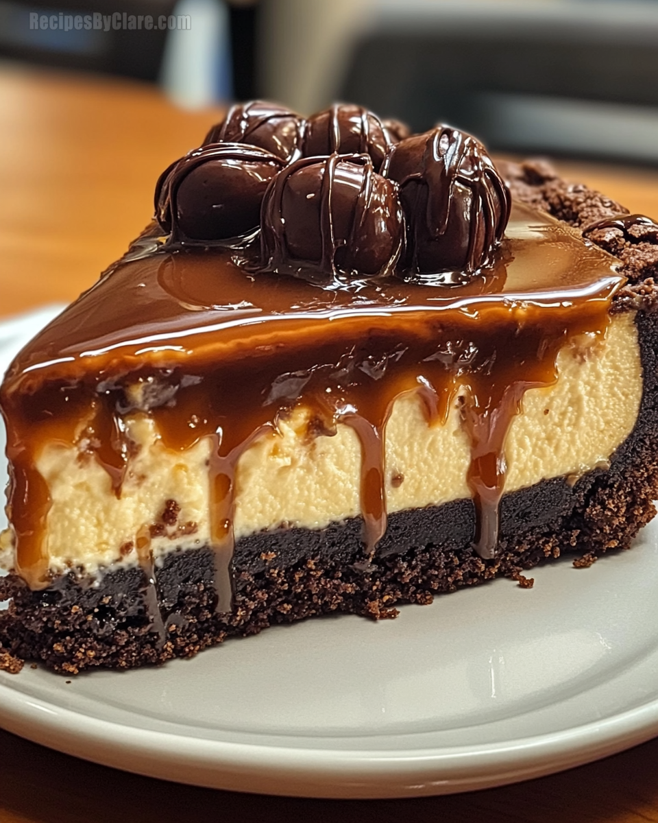 Caramel Brownie Cheesecake