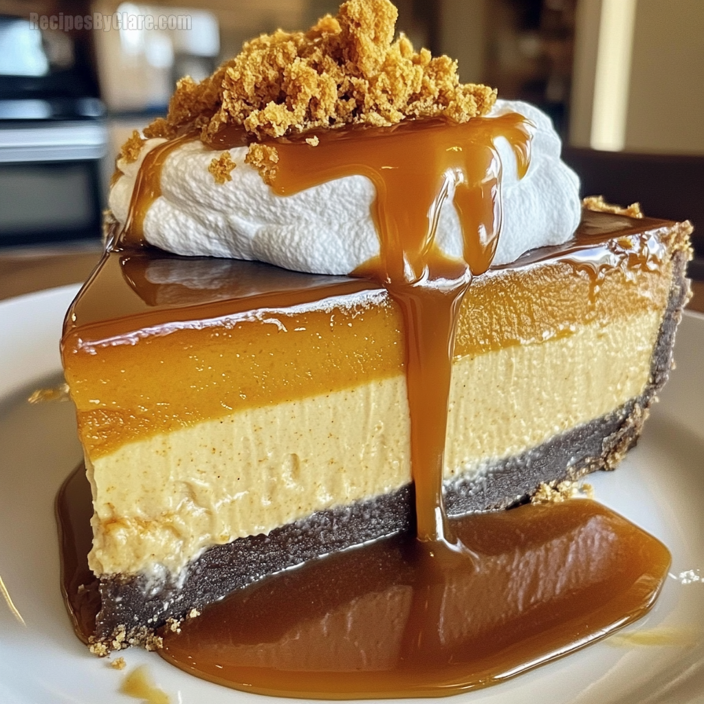 Caramel Pumpkin Cheesecake