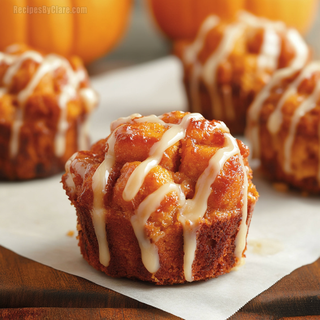 Pumpkin Monkey Bread Muffins