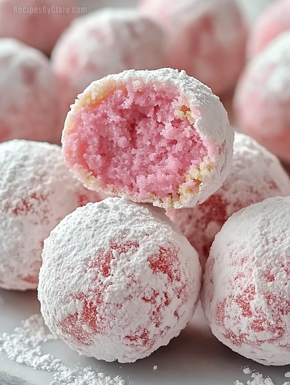 Strawberry Dream Truffles