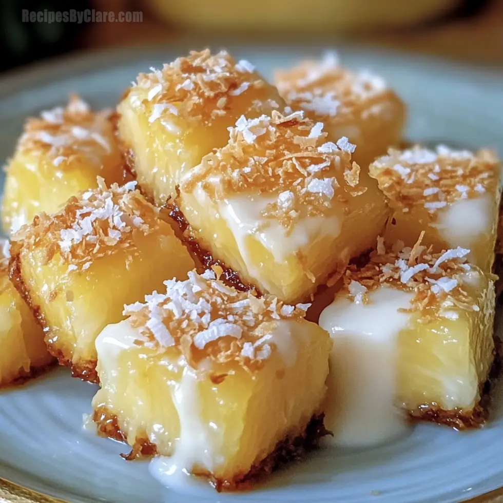 Coconut Pineapple Bites