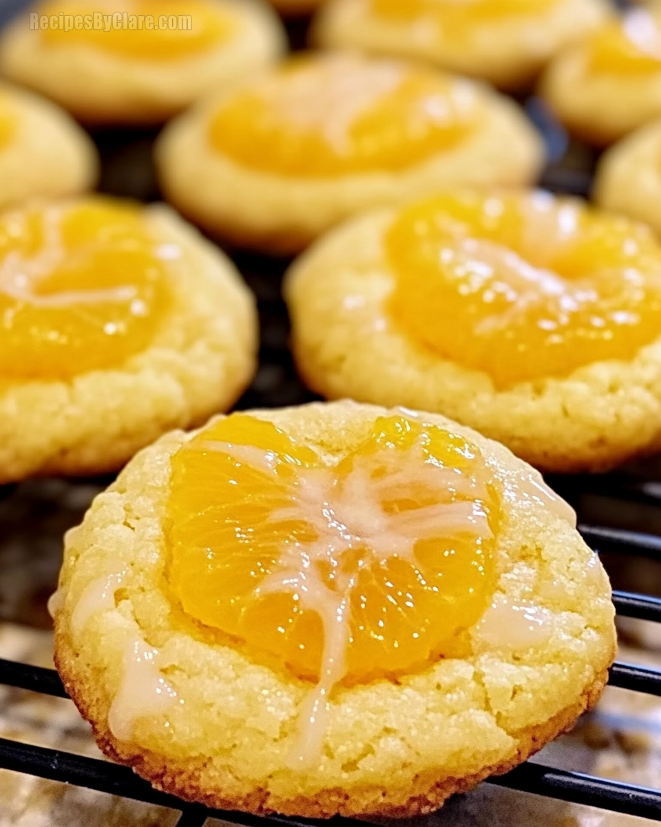 Soft & Citrusy Orange Cookies