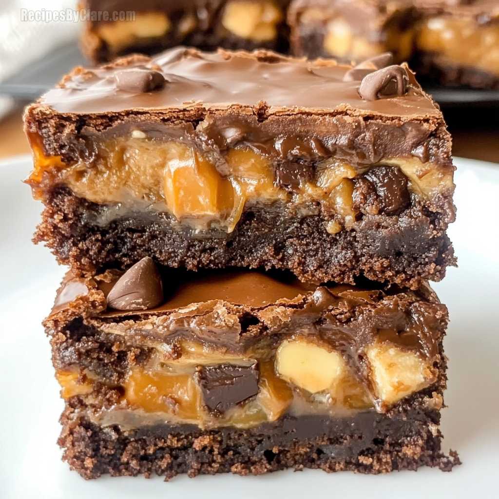 Snickers Brownies Extravaganza