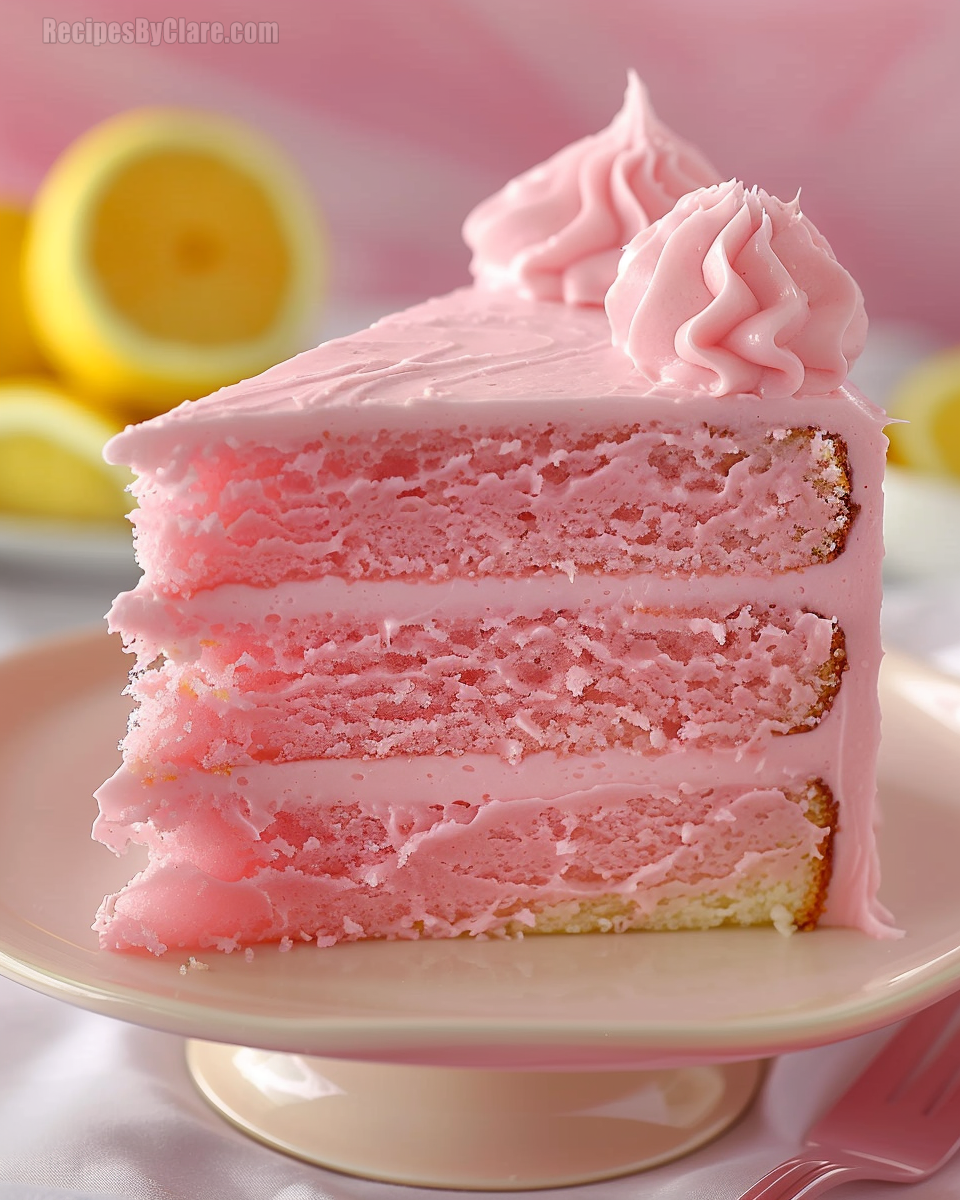 Pink Lemonade Cake