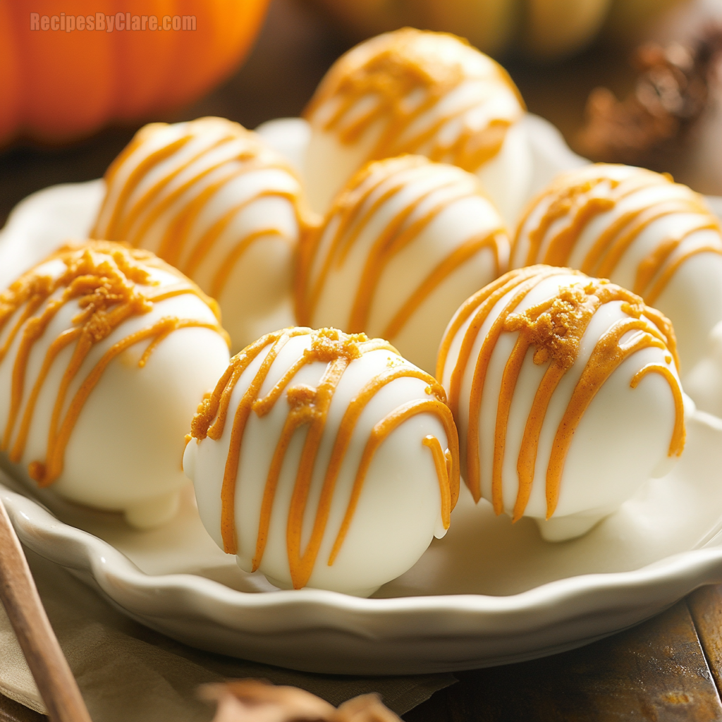 Pumpkin Spice Cake Pops & Truffles