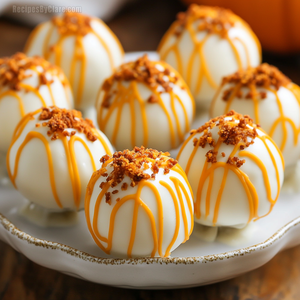 Pumpkin Spice Cake Pops