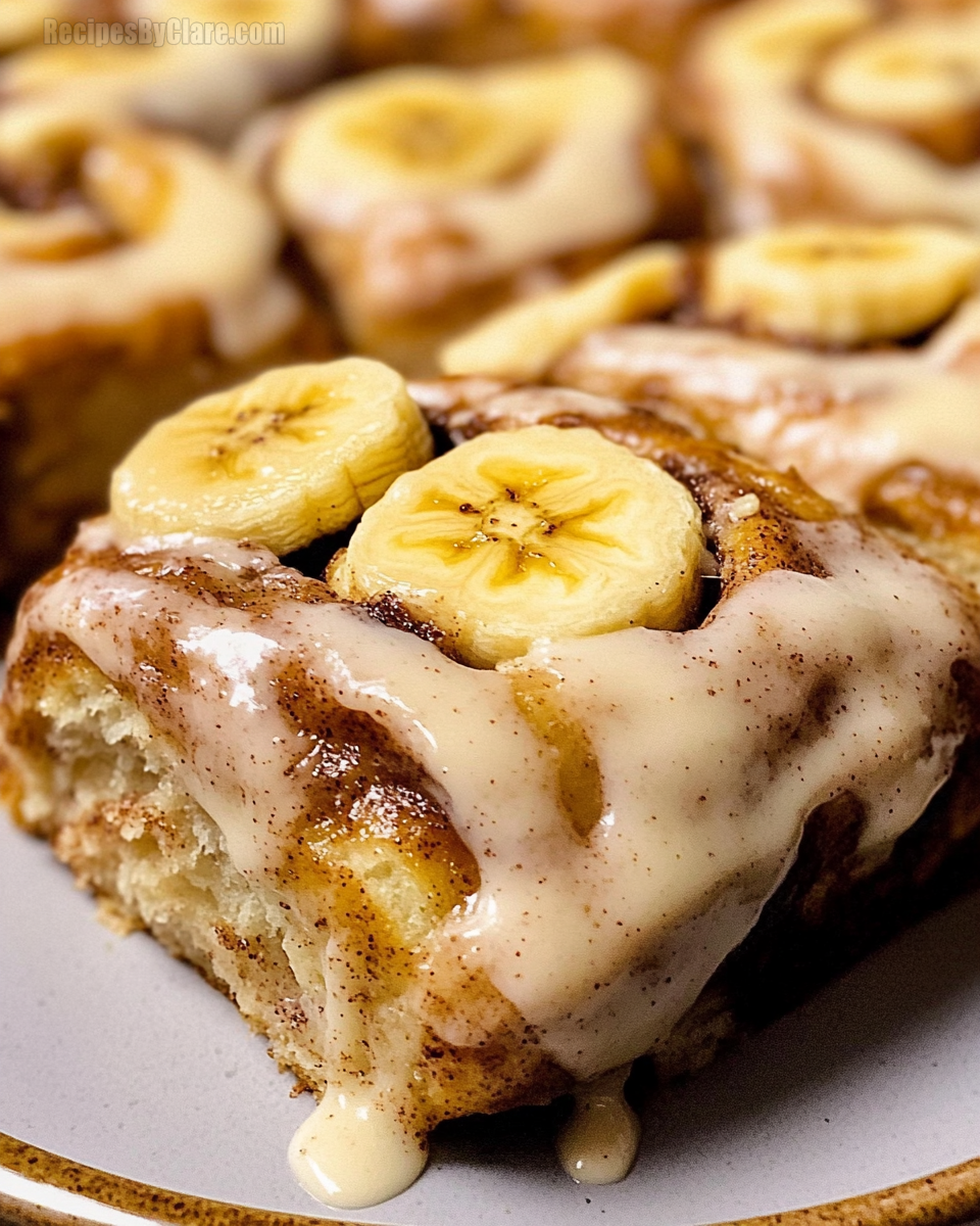 Banana Cinnamon Rolls