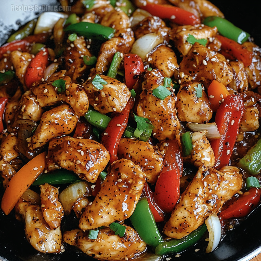 Black Pepper Chicken