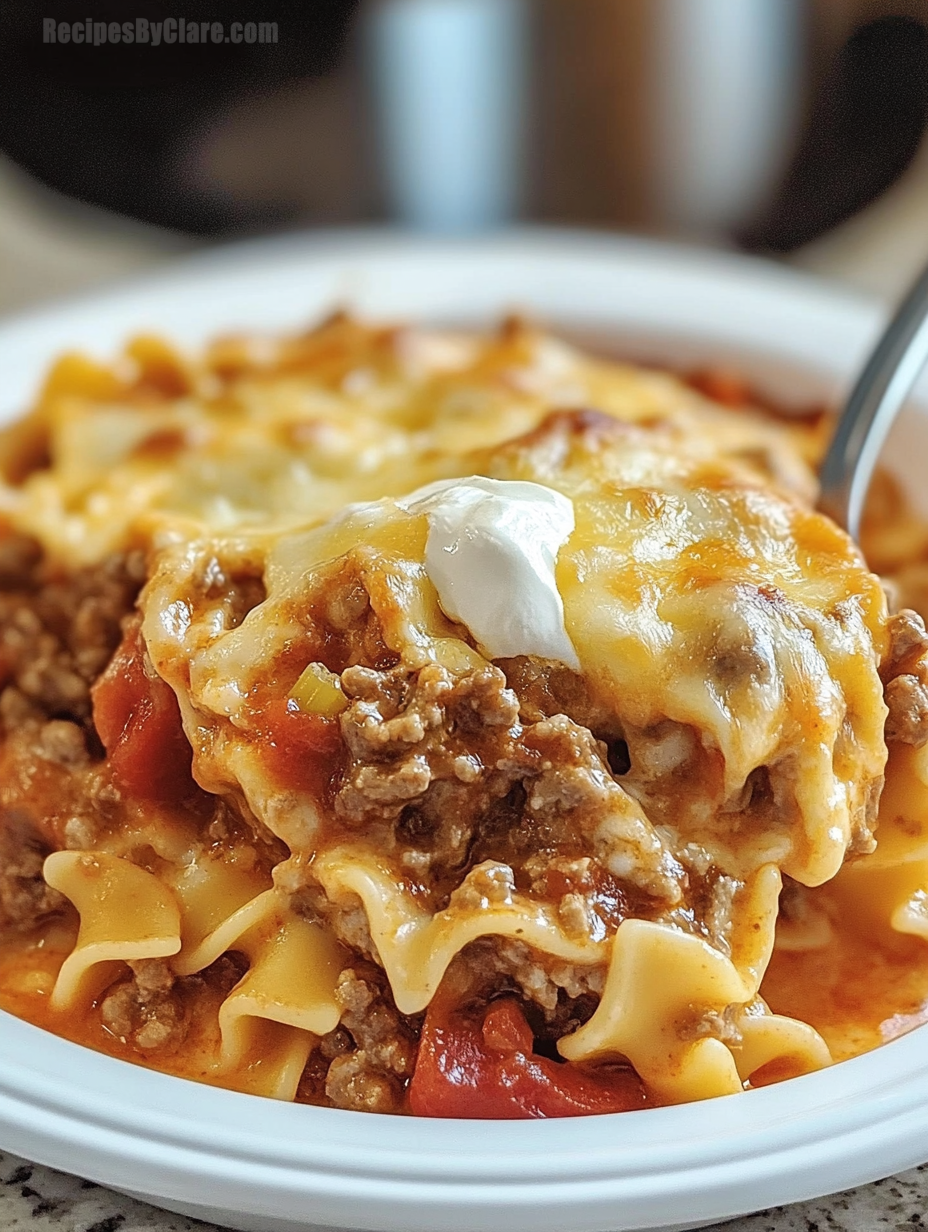 Beef Lombardi Casserole