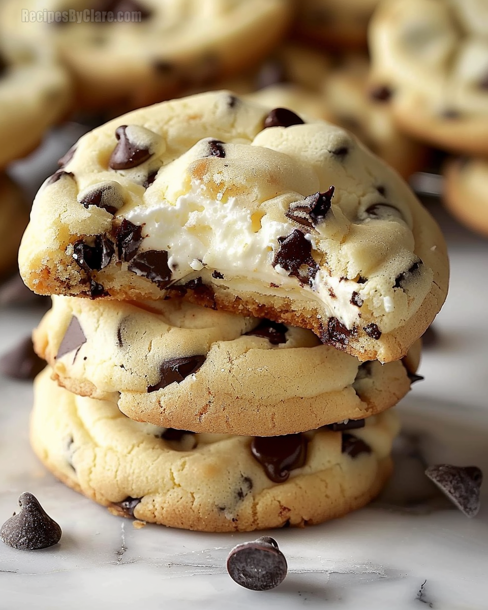 Chocolate Chip Cheesecake Cookies