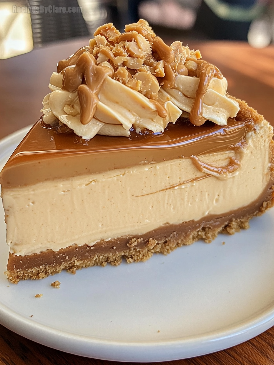 Decadent Peanut Butter Cheesecake