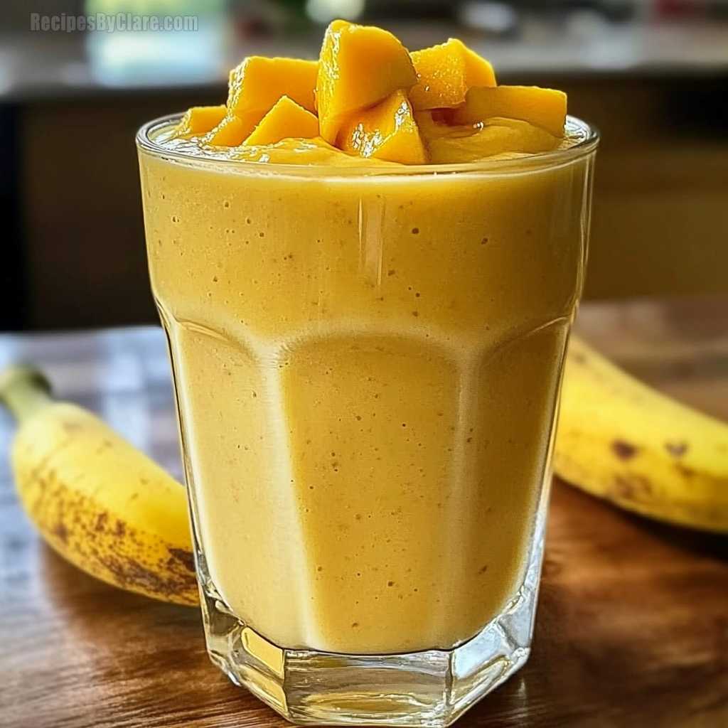 Mango Orange Banana Smoothie