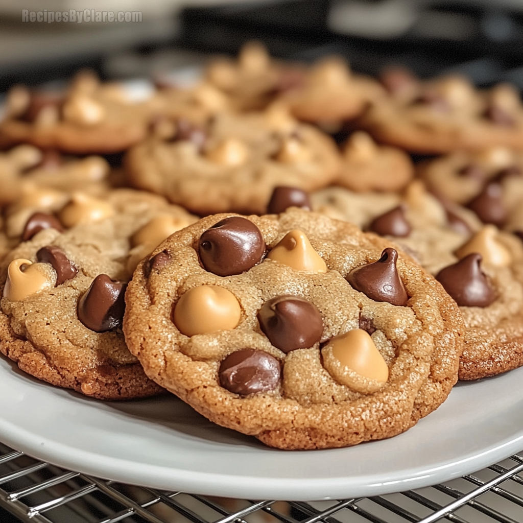 Gooey Chocolate Chip Cookies With Butterscotch Chips