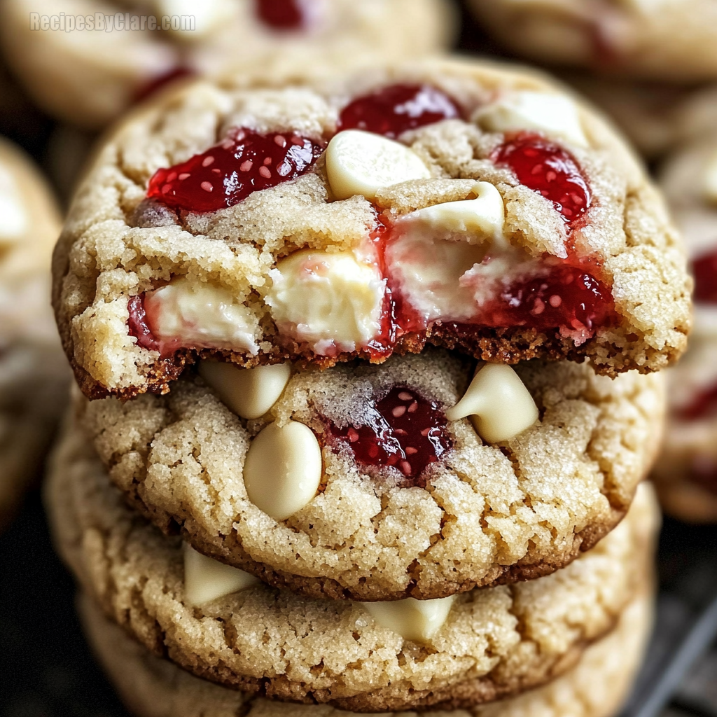 Irresistible Strawberry Cheesecake Cookies