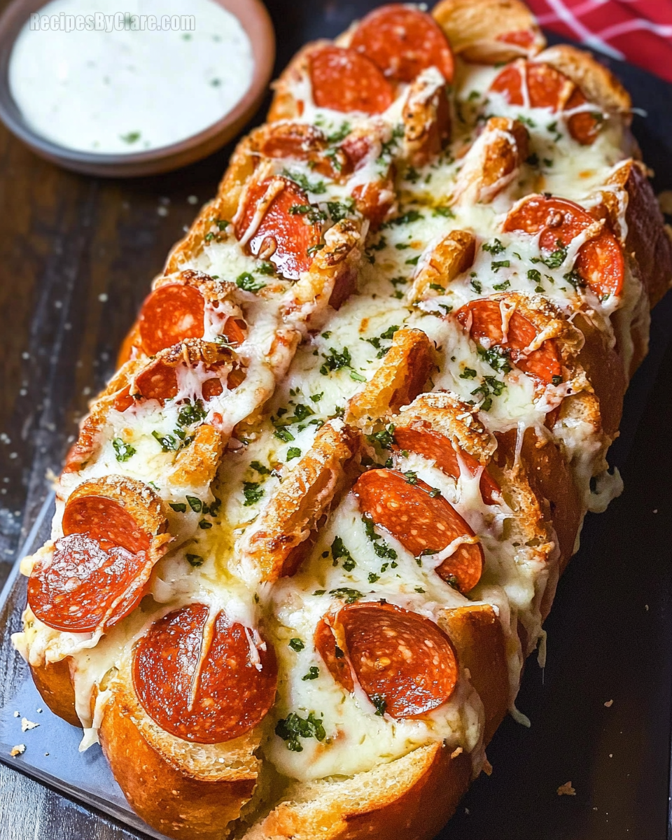 Pepperoni Pull-Apart Bread